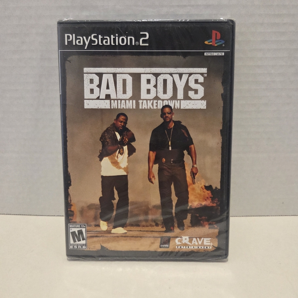 Bad Boys: Miami Takedown (Sony PlayStation 2, 2004) Sealed New